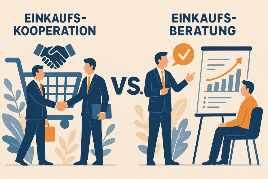 Einkaufskooperation vs. Einkaufsberatung