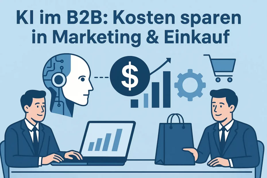 KI im B2B: Kosten sparen in Marketing & Einkauf